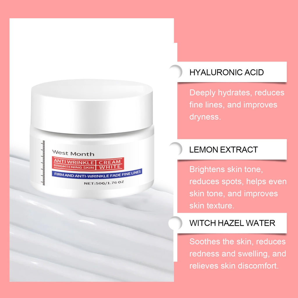 Hydrating, Moisturizing, Firming Facial Skin, Nourishing, Radiant Glow Cream